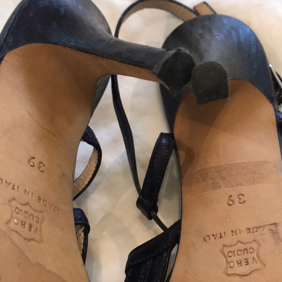 Designer Vintage Luca Luca Strappy Sandal $675 - Picture 11 of 16